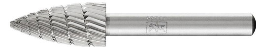 PFERD-HSS-Frässtift Spitzbogenform K - 12x25mm, Z3,...