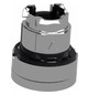 Drucktaster Front 1f ws bel.b Ø22,5mm rnd Geeignet für Beleuchtung IP66