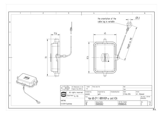 HART Han 6B-AK f. agg/asg m. 09300065416 