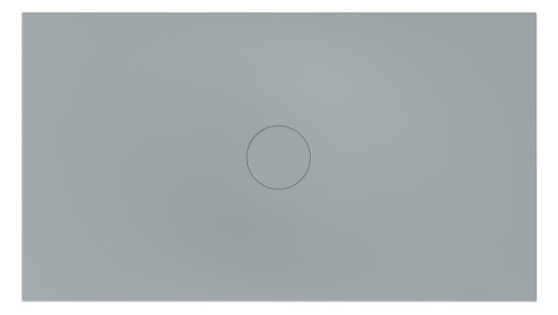Bette Duschfliese BetteAir 1600 x 900 mm, quartz, Rechteck, glasierter Titan-Stahl, mit Minimum-Täger