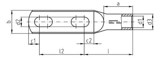 Intercable ICD7012DL Presskabelschuh 
