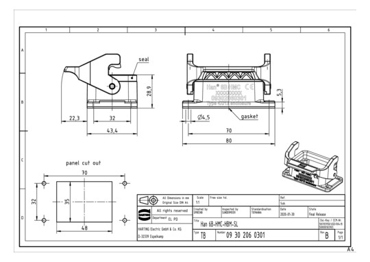 HART Han 6B-HMC-agg-LB       09302060301 