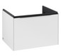 V&B Waschtisch-Unterschrank Subway 3.0 62,2x42,9x47,8cm, ohne LED/Griff Volcano black, pure white