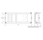 Montageplatte Verteiler ST pulverbesch 250x650mm