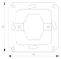 Wechselschalter DELTA UP IP20 1f 10AX