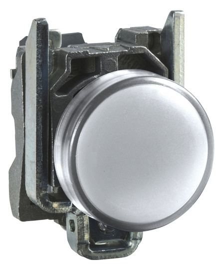 Leuchtmelder komplett 1f LED UC rnd fl Ø22,5mm ws IP65