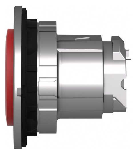 Drucktaster Front 1f rt Ø30,5mm rnd IP66 Tastend