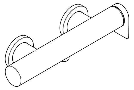 hansgrohe Brause-Einhebelmischer Vivenis AP, 1 Verbraucher, chrom