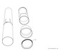 BOSCH Abstützung AZB 1329, Ø 200 mm, mit Rohr 2 m, für Schacht