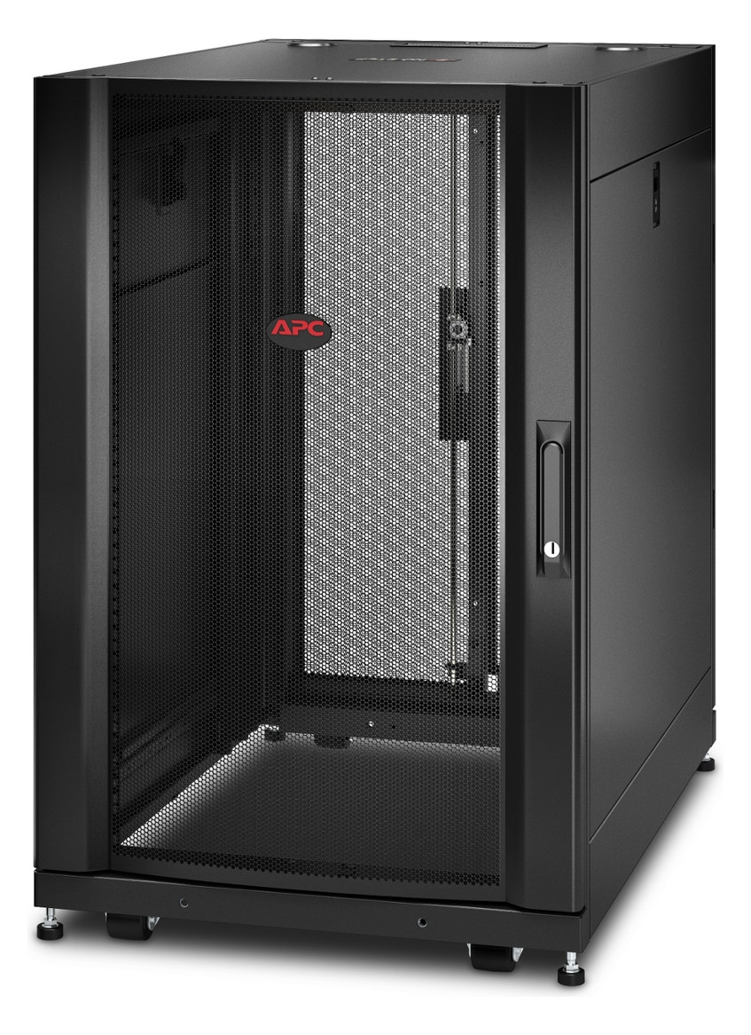 Netzwerkschrank 18HE B600xH925xT900mm IP20 Mit rückseitiger Tür pulverbesch