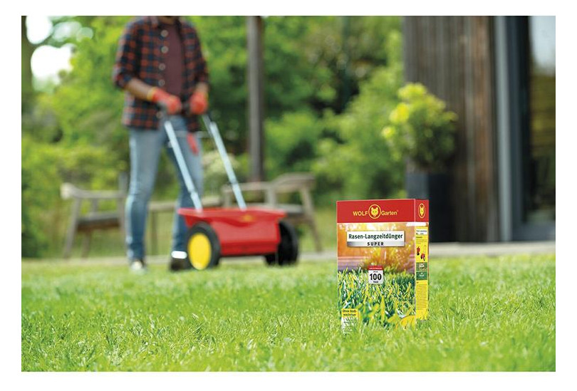 Bild Rasen-Langzeitdünger Premium LN 450 9 kg - WOLF GARTEN-1