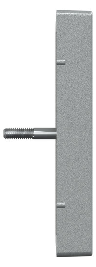 Zentralplatte Ant.dose 2f System M alu Schraubbef