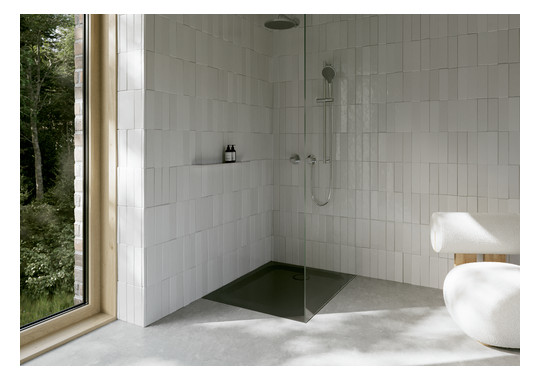 Duschwanne BetteUltra 1660 100x90x2,5cm, slate