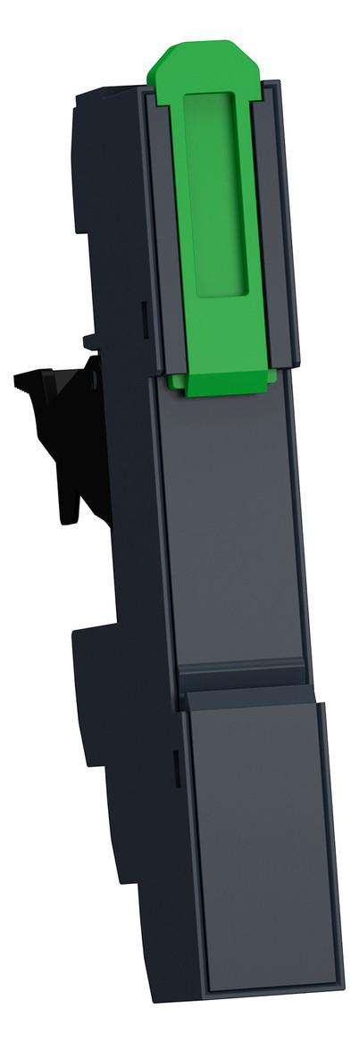 Relaissockel Federzug TS35 5Pins abn.Klemm Hutschiene TH35 16x60x98mm