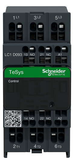 Leistungsschütz 4kW 3S 24VDC 9A 1S+1Ö/Hilf