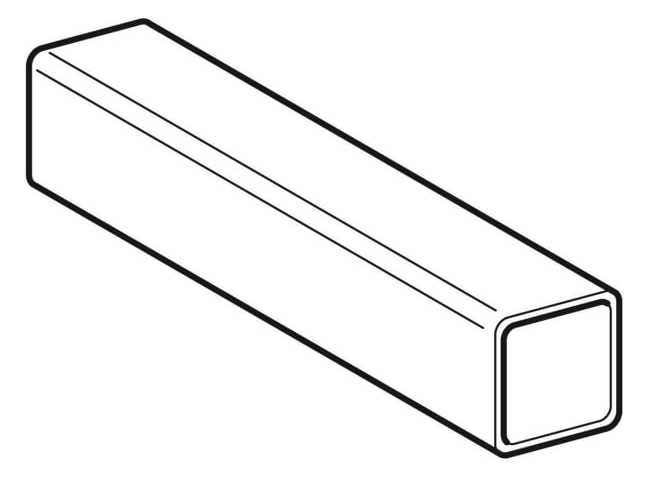 Geberit Tragschiene Pluvia 5 m, galvanisch verzinkt
