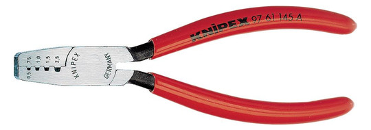 KNIPEX-Aderendhülsenzange 9761145A - 0,25-2,5 qmm