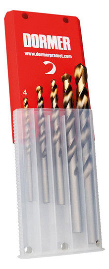 DORMER-Spiralbohrer-Satz, HSS, DIN338N, Typ A002 -...