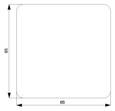Wippe Schalter DELTAprofil ti-ws glz titanweiß