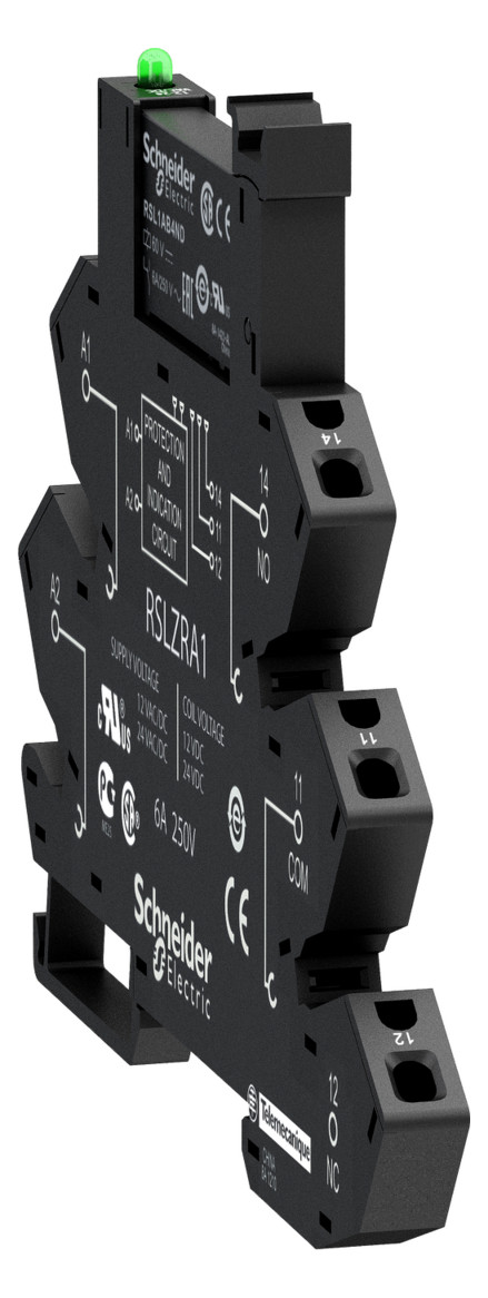 Schaltrelais 1W IP40 6,2x78,6x101mm Federzugans