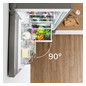 Kühl-/Gefrierkombi Stand Serie 2 E Edst 216/89l 239kwh 1860x600x660mm NoFrost