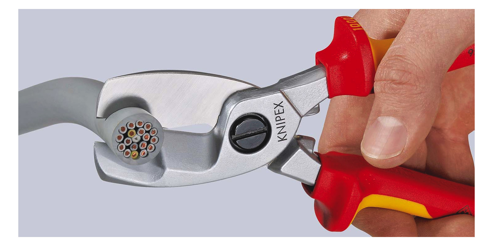 Kabelschere mech.Einhand Ø20mm 70qmm VDE L200mm isol