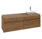 V&B Waschtischunterschrank Legato 160x50x50cm, Waschtisch rechts, Kansas Oak