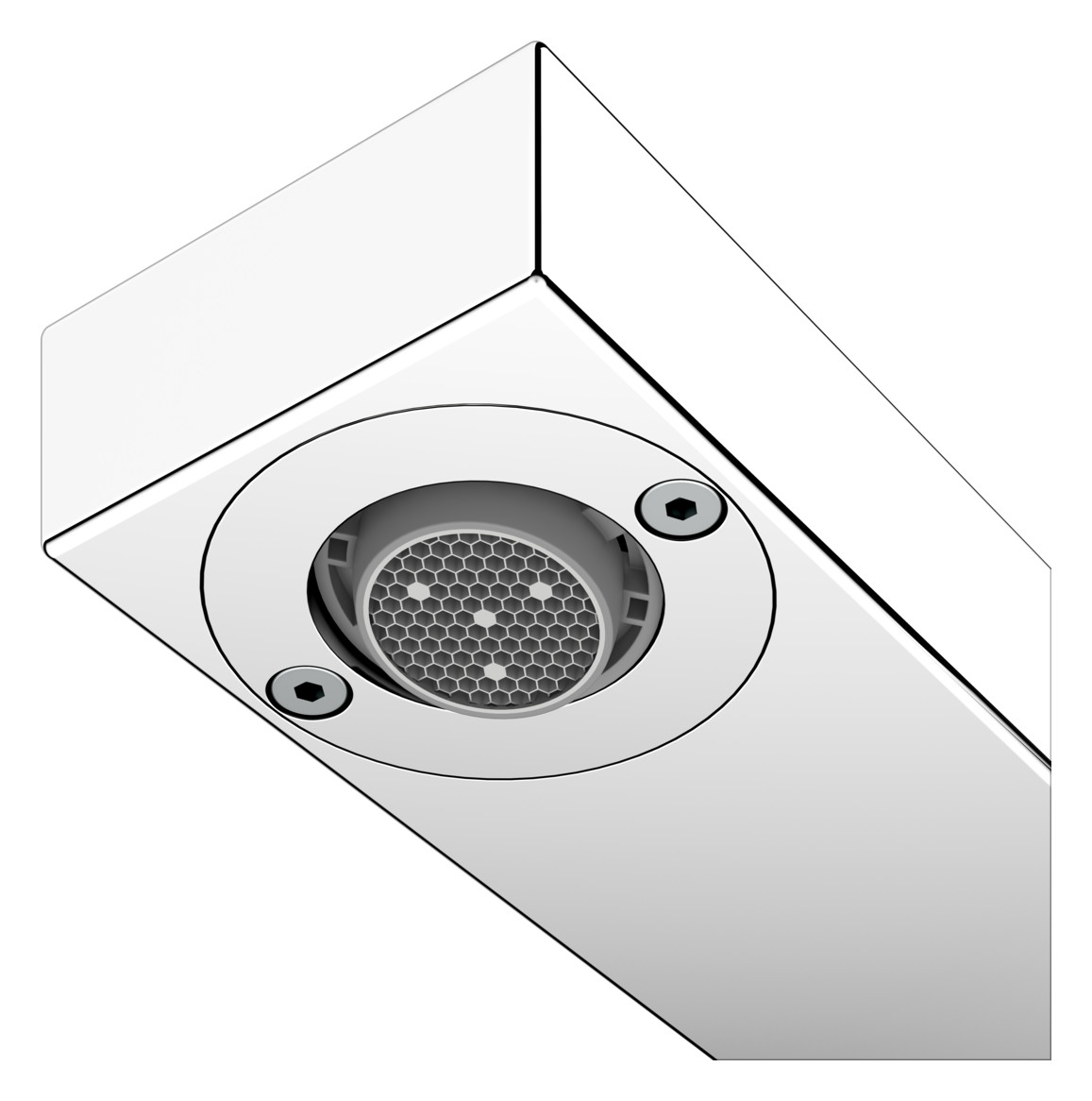 KEUCO Waschtisch-2-Loch-Wandarmatur Edition 11 Unterputz-Montage, ohne Ablaufgarnitur, Ausladung 243 mm, verchromt