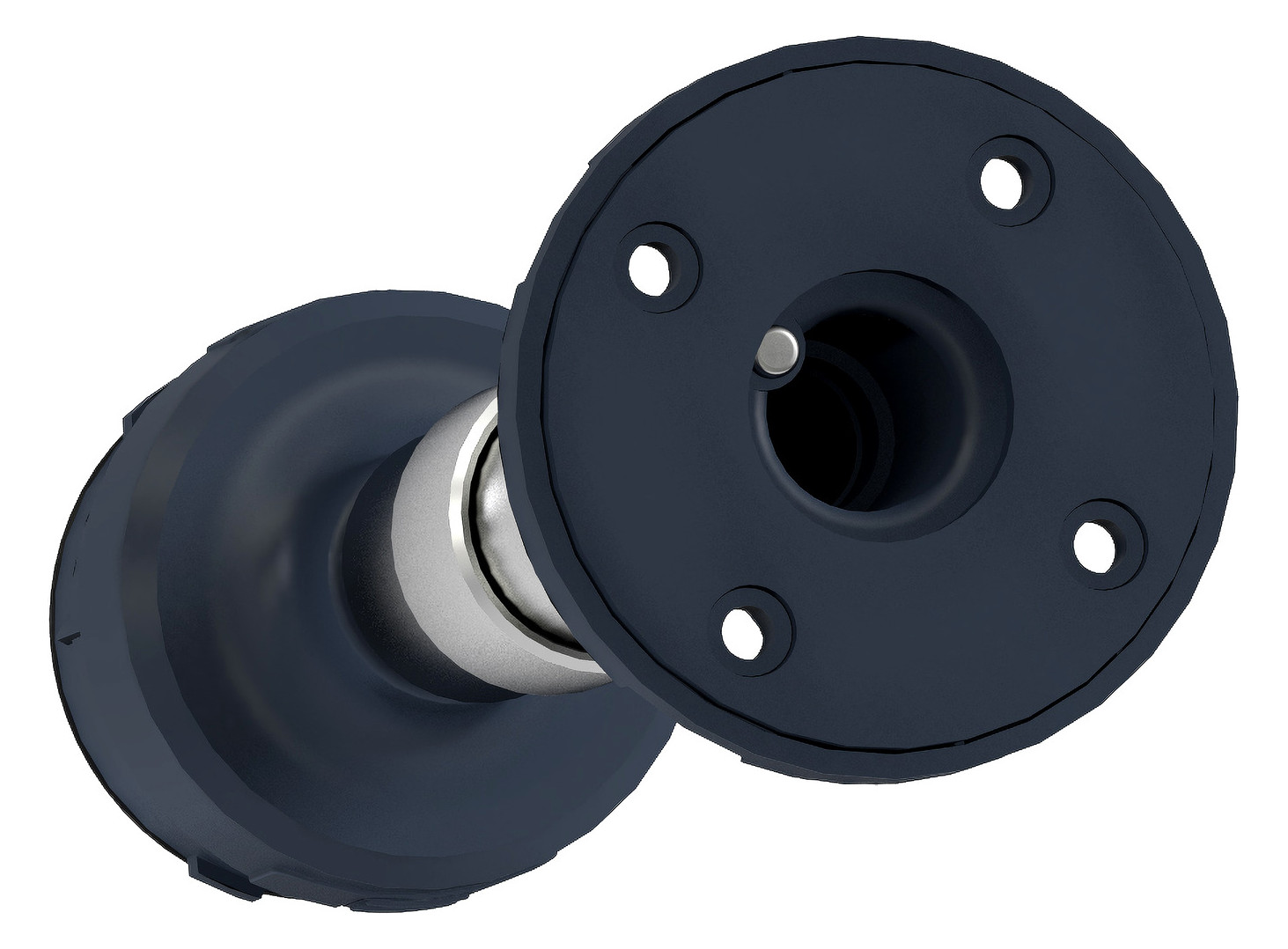 Standfuß mit Rohr sw 385mm Metall