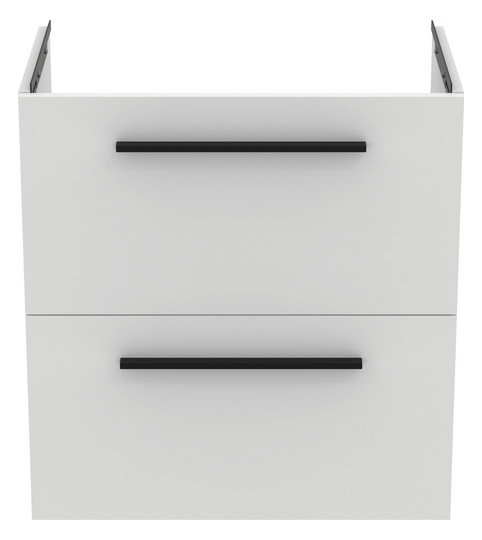 Ideal-Standard Möbel-Waschtischunterschrank i.life S 2 Auszüge, 60 x 37,5 x 63 cm, weiß matt