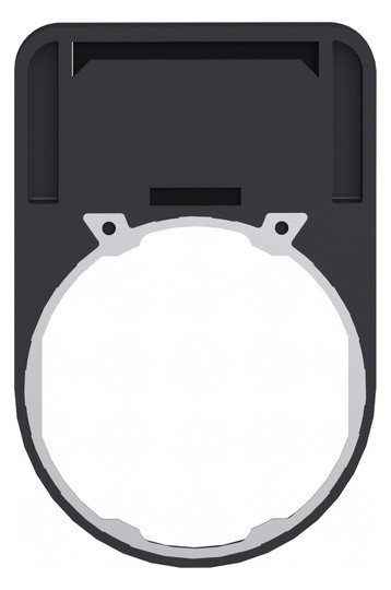 Bezeichnungsschild sw Harmony XB5 30x40mm Bez.Schild