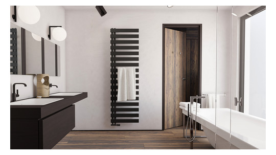 Zehnder Design-Heizkörper Roda Uno ROU-150-060, 1520 x 550 mm, grey Aluminium
