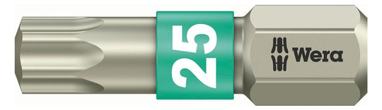 Wera-Bits Torx Stainless 3867/1 TS - T25