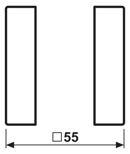 Wippe 1t Schalter AS/A aws glz f.Bussystem