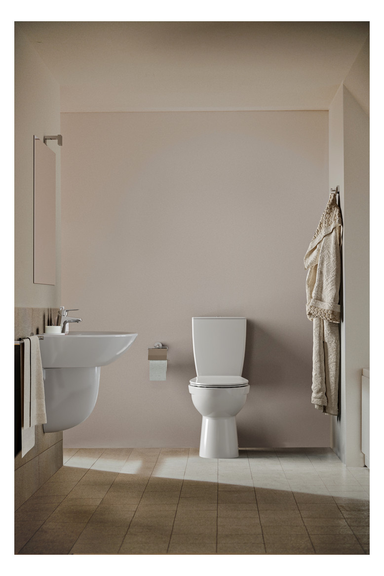 Ideal-Standard Waschtisch-Einhebelmischer CeraFlex mit Metall-Ablaufgarnitur, Ausladung 101mm, chrom