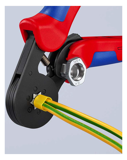 Kerbzange mech 180mm Aderendh 0,08-10qmm