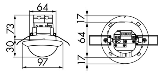 BEG Präsenzmelder PD4 DALI PD4-    92275 