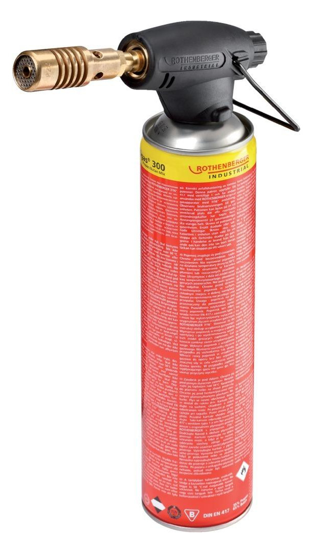Bild Lötlampe Rofire 1800G Set ohne Piezo Rot henberger - Rothenberger-0