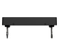 Zentralplatte USB sw einrasten m.Aufdr m.Beschr.Feld