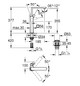 GROHE Waschtisch-Einhebelmischer Allure 1/2", XL-Size, mit Push-open Ablaufgarnitur, satin graphite