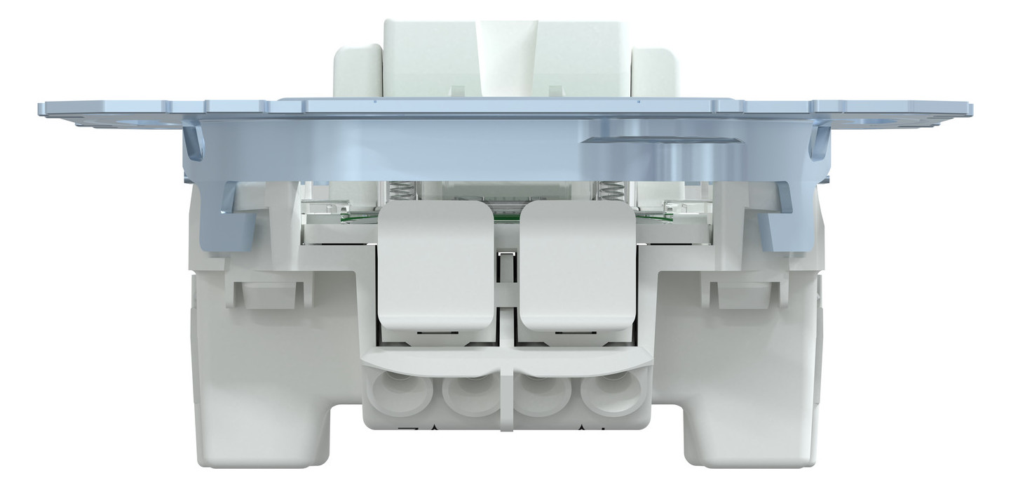 Kontroll-Wippschalter QuickFlex UP IP20 2p 1f 10AX