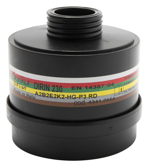 EKASTU-Mehrbereichs-Kombifilter DIRIN 230 - A2B2E2K2 P3RD