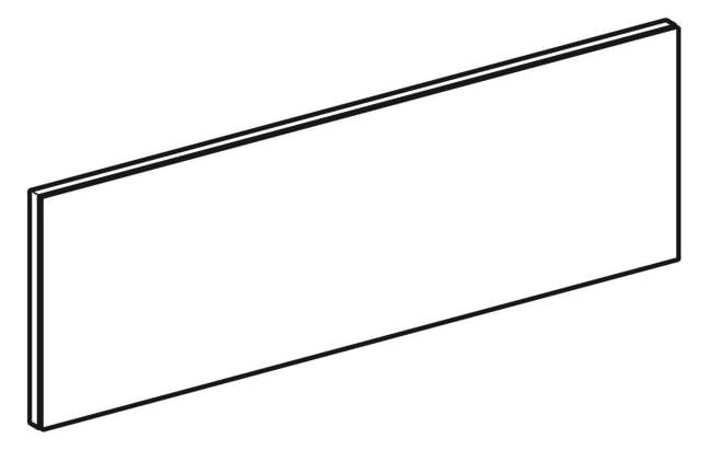 GE Frontblende für Wandablage Acanto, weiß