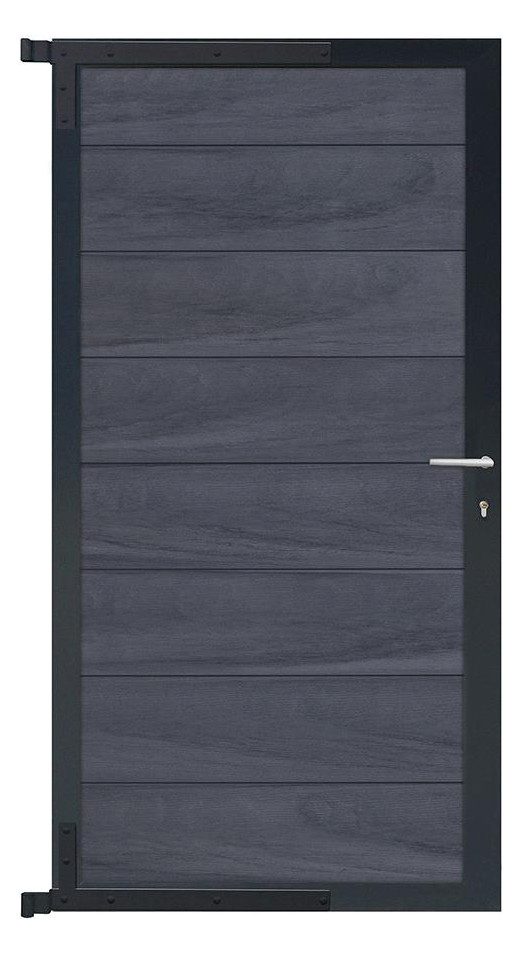 Bild ÖLAND-Tor-Komplettset 90 x 173 cm, greys tone/anthrazit - n.a.-0