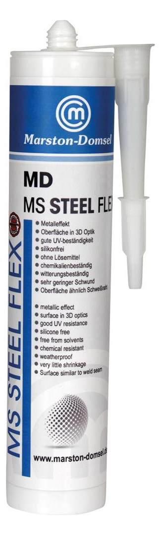 Bild MD-MS STEEL FLEX silber Kartusche 440g - Neutral-0