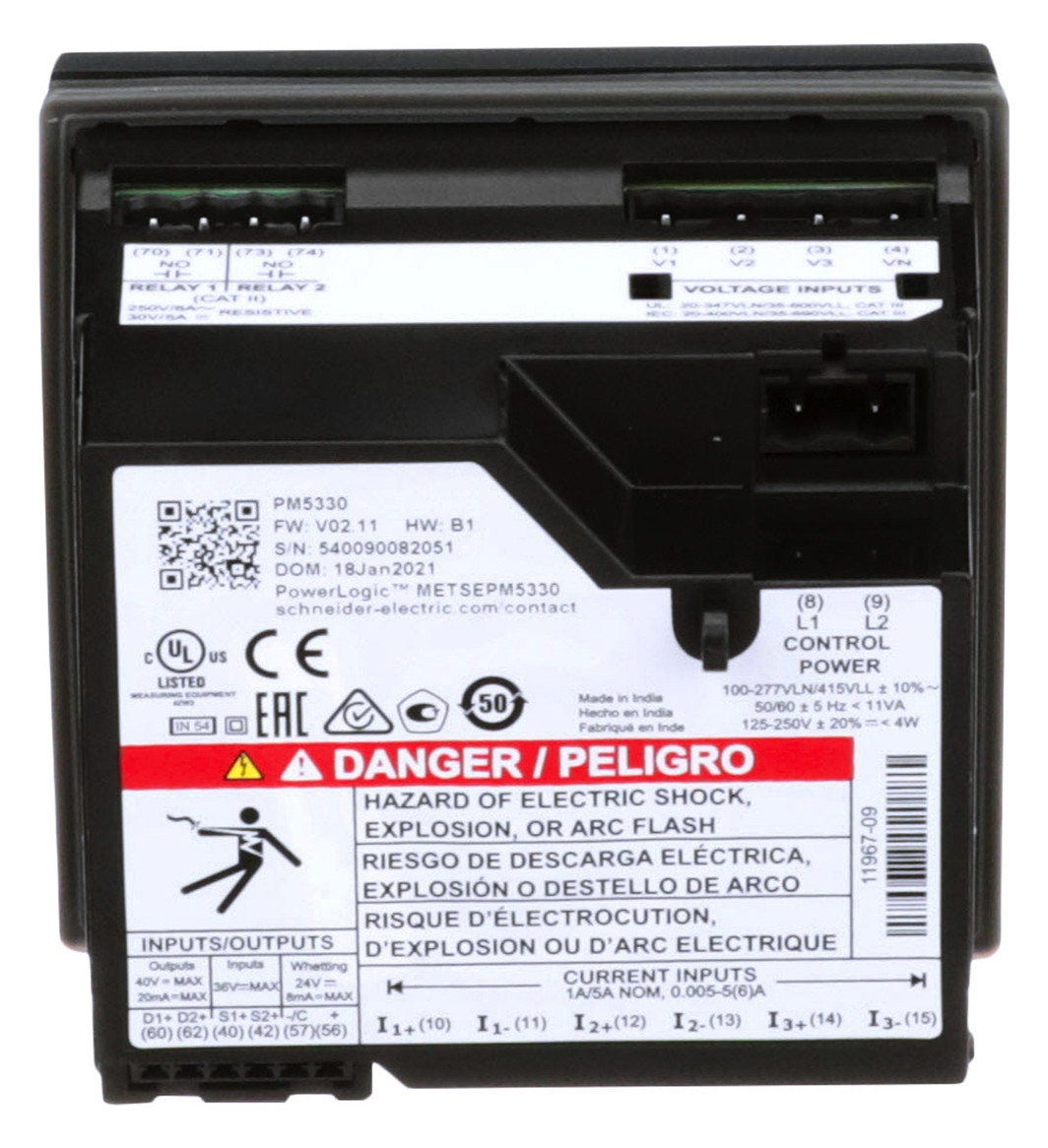 Messwandlerzähler Dreilei elektr digi C 8,5A 20A Modbus 20-400V/N-L 35-690V/L-L