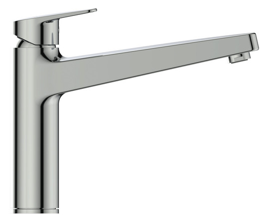 Ideal-Standard Spültisch-Einhebelmischer CeraPlan Ausladung 210mm, verchromt, hoch angesetzter Auslauf, BlueStart