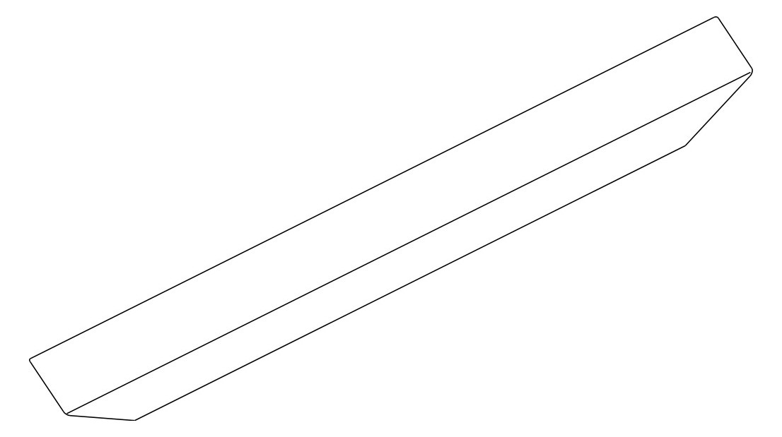 Bild OL-LM-Abdeckprofil,2000mm,OL 320, für Zugstange,RAL9016 lackiert - GEZE-1