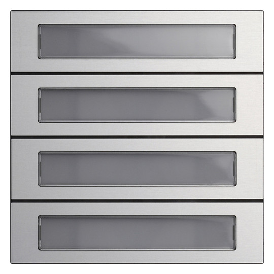 GIRA 5534916 Ruftastenm.4f System 106 