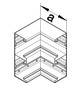 Inneneck GEB-K Alu UT 210x68mm natur unbeh hfr